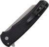 Pro-Tech Malibu 5405 Manual Flipper Button Lock Knife Black - 5405