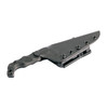 Stroup Knives Bravo 5 Fixed Blade Knife 3.5" 1095 High Carbon Steel Blade Gray G10 Handle - B5-GR-G10