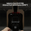Osight XE OSIGHTXE Advanced Multi-Reticle System Enclosed Optic with Built-In Backup Iron Sight  - Black