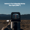 Osight XE OSIGHTXE Advanced Multi-Reticle System Enclosed Optic with Built-In Backup Iron Sight  - Black