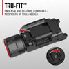 Coast Products PTX30R 500-Lumen Ultra Range Spot Beam Tactical Pistol Light Black - 31540