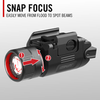 Coast Products PTX35R 500-Lumen Snap Focus Dual-Beam Tactical Pistol Light Black - 31541