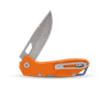 Buck Knives 0724ORS-B Mustang 3.25" 420HC Stonewash Drop Point Blade Orange Anodized Aluminum Handle - 14398