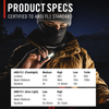 Coast Products KL30R Rechargeable EDC Flashlight with UV Black - 31460