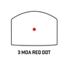Sig Sauer ROMEO-X COMPACT Blackout Red Dot Sight 3 MOA - SORX1231