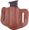 1791 Gunleather MAG 1.2 Double Stack Single Mag Pouch Brown - MAG12CBRA