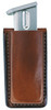 Bianchi Model 20A Open Top Single Mag Pouch Leather Tan - 10737
