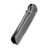 CIVIVI Iron Tide 3.24" Sandvik 14C28N Gray Stonewash Blade Gray Aluminum Handle Button Lock Knife - C25011-3