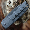 Boker Plus Kalashnikov AKS-74 Auto 3.25" D2 Black Plain Blade Black Aluminum - 01KALS99