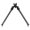 MDT Mountain Bipod Carbon Fiber Legs Picatinny Clamp Black - 114797-BLK