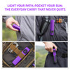 Olight ArkPro Flat EDC Flashlight Nebula Violet Limited Edition - ARKPRO3RNVCW