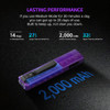 Olight ArkPro Flat EDC Flashlight Nebula Violet Limited Edition - ARKPRO3RNVCW