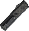 Guardian Tactical APEX EDC OTF Knife 3.44" Dark Stonewash MagnaMax Blade Black Handle CF Inlay - 152611