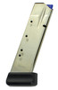 CZ 75 SP-01 Shadow 2 9mm 19-Round Factory Nickel Magazine - 11161