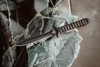 TOPS Knives Shirodagga Fixed Blade Dagger 5.5" 1095 Carbon Black Blade Black G10 - SHRA-01