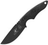 TOPS Knives 3 Pointer Fixed Blade Knife 3.13" 1095 Carbon Black Blade - 3PR-01