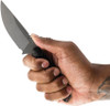Toor Knives Field 3.0 Classic Fixed Blade 3.625" CPM-3V Stonewashed Ebony Brass - FIELD 3.0 CLASSIC