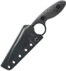 Toor Knives Cortano Fixed Blade Knife 3.175" CPM-M4 Socom Black Wharncliffe - CORTANO BLK
