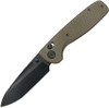 KB Knives Bluff Crossbar Lock Folding Knife 3.19" Bohler M390 DLC Bronze Titanium - KB383I