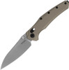 Kershaw Bareknuckle DuraLock Knife 3.5" CPM MagnaCut Stonewash FDE Aluminum - 6777FDESW