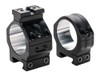 Area 419 Hybrid 34mm Low Scope Rings Black Aluminum - 419-HYBRIDRING-3424