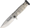 Medford Knife & Tool USMC Fighter Flipper 4.25" S35VN Satin Titanium - MD204STQ01TM