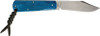 Jack Wolf Knives Gateway Fixed Blade 2.8" CPM-S90V Satin Blue Sawcut Bone - JW54392
