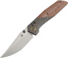 Kansept Knives Deadite Crossbar Lock 3.12" 154CM Brown Micarta Handle - T1081V1