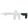 SB Tactical SBA6 Adjustable Pistol Stabilizing Brace FDE - SBA6X-02-SB