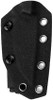 HX Outdoors Maverick Fixed Blade Knife 3.86" 14C28N Titanium Coated Tan G10 Handle - D-354B