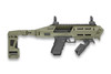 FAB Defense KPOS AMP PRO OD Green Glock 17/19 Conversion Chassis - FXAMPPROSL10A1G