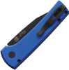 Pro-Tech Chaves Scapegoat Compact Auto 2.95" MagnaMax Black Blade Blue Aluminum - RCS1103-BLUE