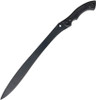 APOC Sirupate Kukri 15.25" Black Oxide Spring Steel Blade Black G10 Handle - SD35690