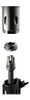 Ambient Arms AA5020 Atom-ZT Muzzle Device 1/2x28 Stainless - AA5020