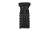 XTS Rubberized Short Vertical Grip Picatinny Rail Black - XTS-306-R