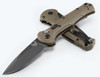 Benchmade 9570BK-03 Mini Claymore Push-Button Auto 3" 154CM Cobalt Black Ranger Green - 9570BK-03
