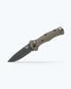Benchmade 9570BK-03 Mini Claymore Push-Button Auto 3" 154CM Cobalt Black Ranger Green - 9570BK-03