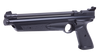 Crosman Variable Pump Air Pistol - 22 Caliber, 460 Feet Per Second, 10.1" Barrel, Black, Synthetic Stock, Single Shot