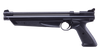 Crosman Variable Pump Air Pistol - 22 Caliber, 460 Feet Per Second, 10.1" Barrel, Black, Synthetic Stock, Single Shot