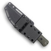 Reiff Knives RUT Fixed Blade Hunting Knife 4.0" CPM MagnaCut Stonewash Green Micarta - RU319GCMBLKA