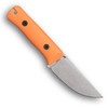 Reiff Knives RUT Fixed Blade Hunting Knife 4.0" CPM MagnaCut Stonewash Orange G10 - RU319ORGBLKA