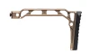 JMac Customs SS-8RP 8" Skeleton Folding Stock w/ 1913 Folding Mech Tan - SS-8RP-T+FM-SM-1913