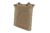 Strike Industries Angled Vertical Grip Short M-LOK FDE - SI-AR-CMAG-S-FDE