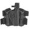 BLACKHAWK Level 3 Tactical SERPA Holster - Fits Glock 17/19/22/23/31/32, Right Hand, Black
