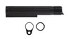 Primary Weapons Systems Evolve Enhanced Buffer Tube - Fits AR-15, Mil-Spec Receiver Extension, 6 Position, Ambidextrous Push Button Sling Points, Black