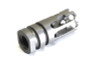 2A Armament T3 Titanium Compensator - 556NATO, 1/2 X 28 TPI, Bead Blasted 6AL-4V Titanium