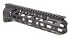 Fortis SWITCH AR15 Mod 1 Rail System - Free Float MLOK Handguard, Fits AR-15, Black