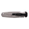 Gerber Mini Covert AUTO Folding Knife - 2.8" CPM-S30V Stonewashed Plain Blade, Gray Aluminum Handles