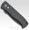 ProTech Emerson CQC7-A Spear Point Auto - 3.25" 154CM Black Blade, Black Handles