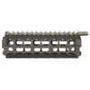 Midwest Industries M-Series Two Piece Drop-In M-LOK Handguard - Carbine Length, Fits AR-15 Rifles, Black